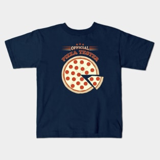 Official Pizza Tester Kids T-Shirt